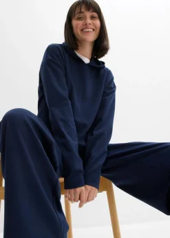 Online Sudadera con capucha de cómodo tejido Punto di Roma Mujer Ropa Cómoda