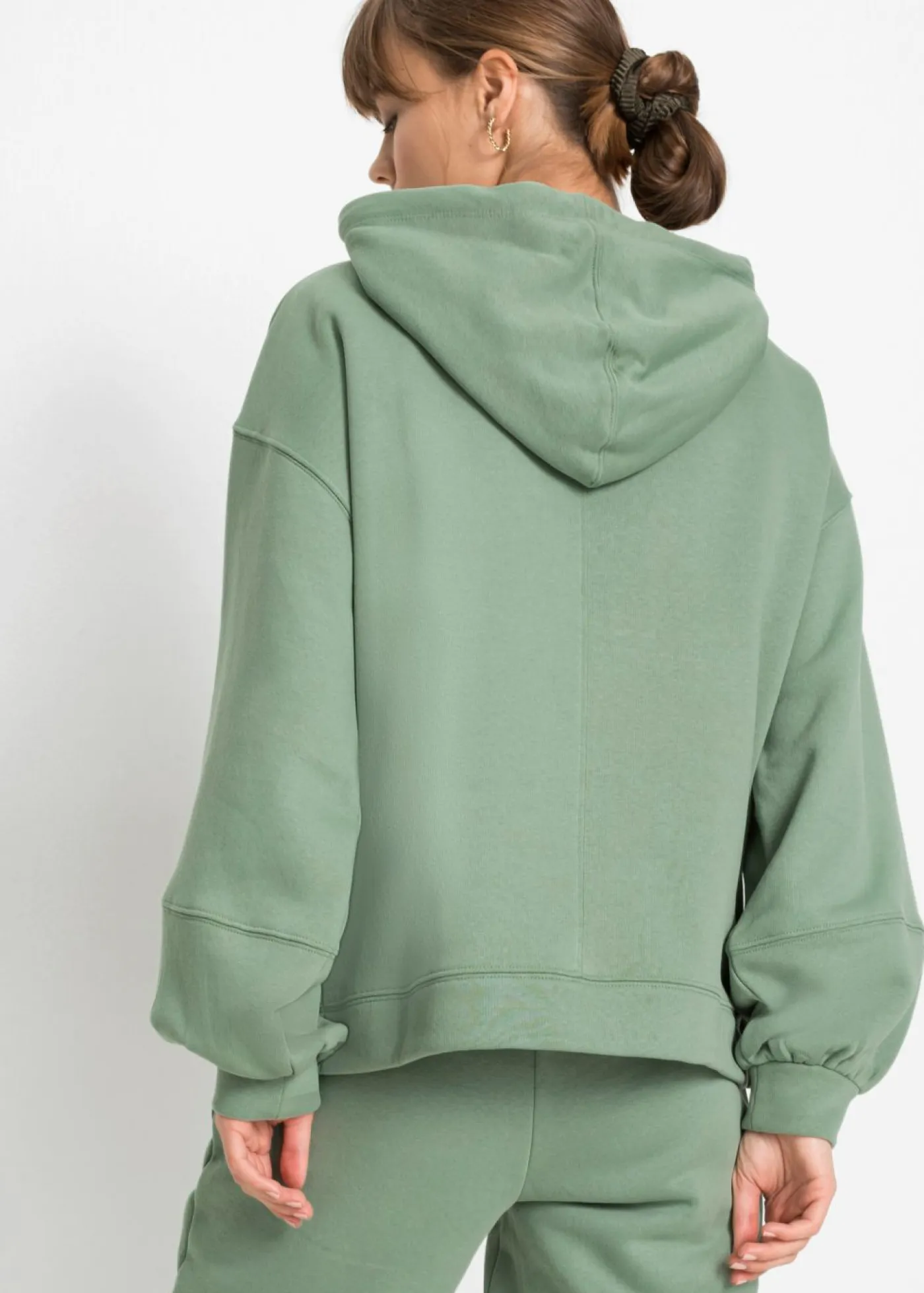 Sudadera con capucha oversize en mezcla de algodón suave Mujer Ropa Cómoda