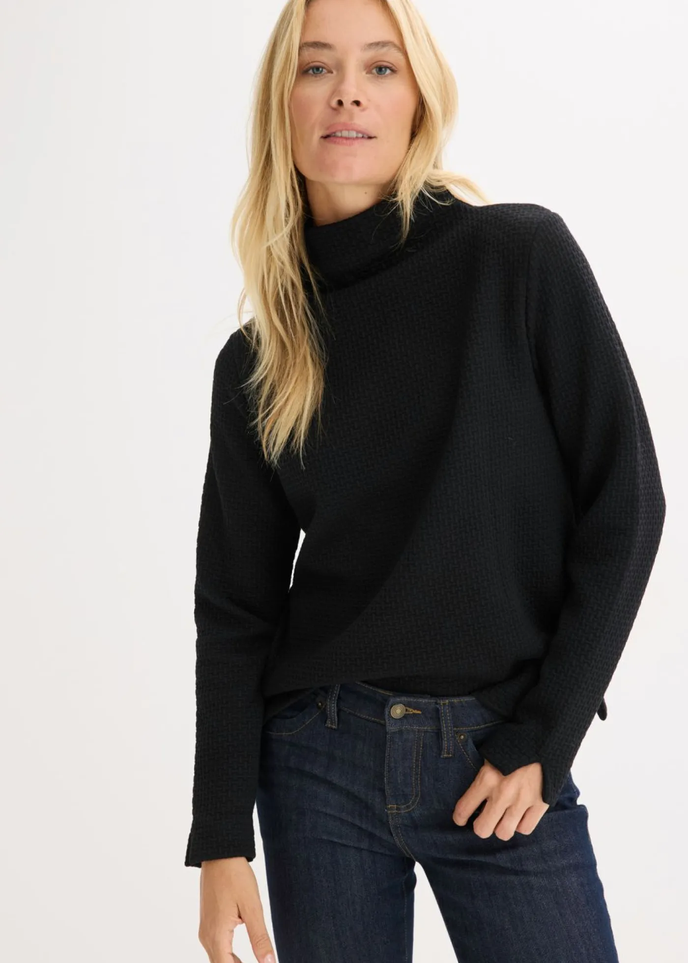 Clearance Sudadera con cuello alto Mujer Ropa Cómoda
