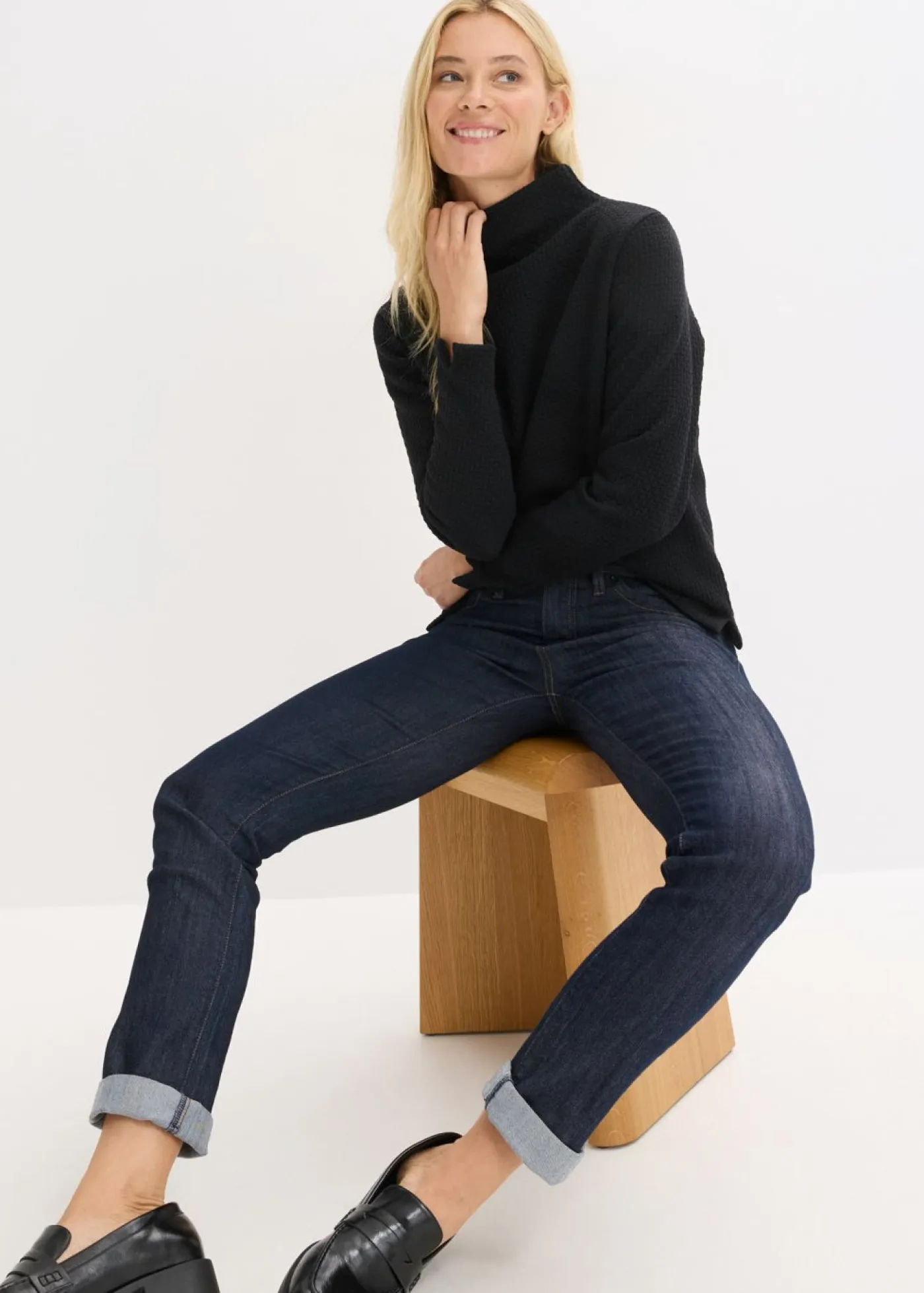Clearance Sudadera con cuello alto Mujer Ropa Cómoda