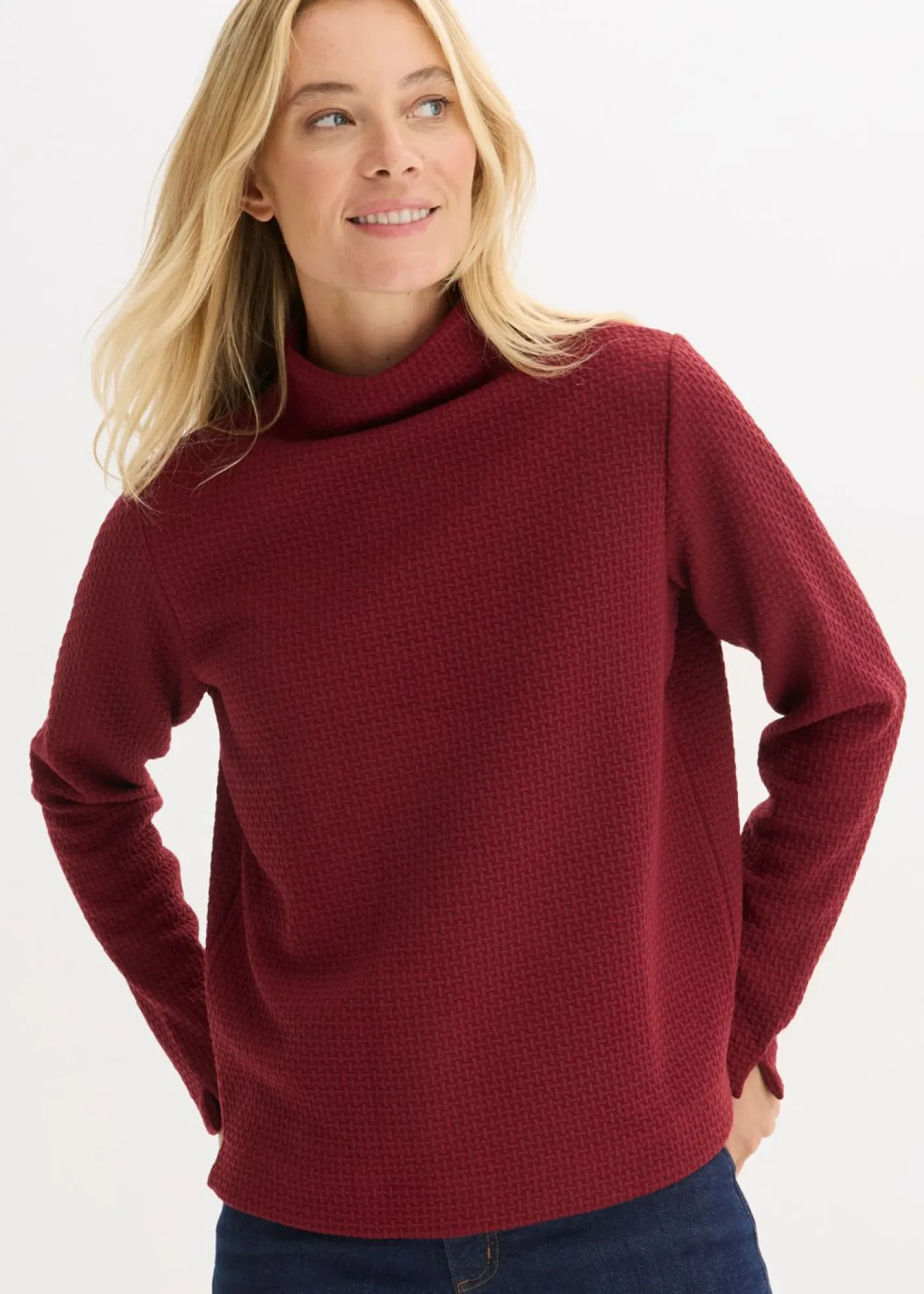 Clearance Sudadera con cuello alto Mujer Ropa Cómoda
