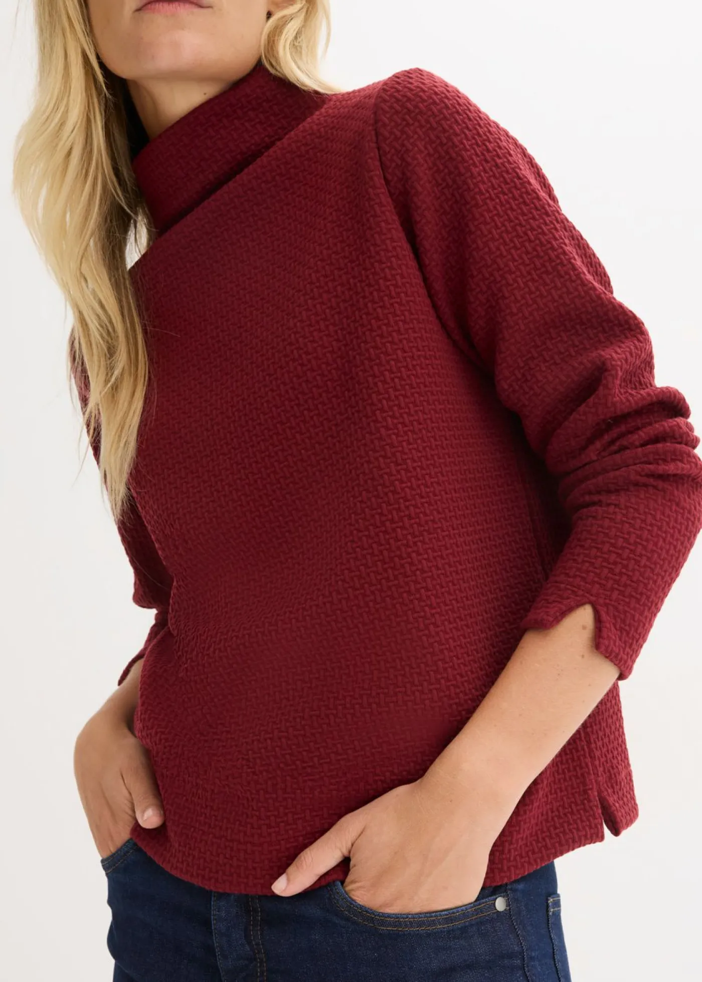 Clearance Sudadera con cuello alto Mujer Ropa Cómoda