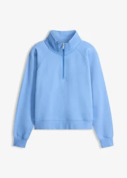 Clearance Sudadera de algodón orgánico puro Mujer Básicos|Ropa Cómoda
