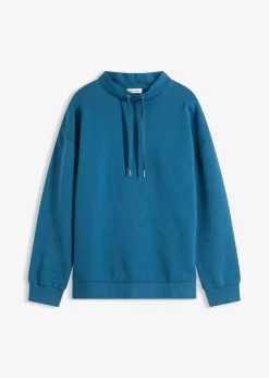 Outlet Sudadera de algodón orgánico puro Mujer Básicos|Ropa Cómoda