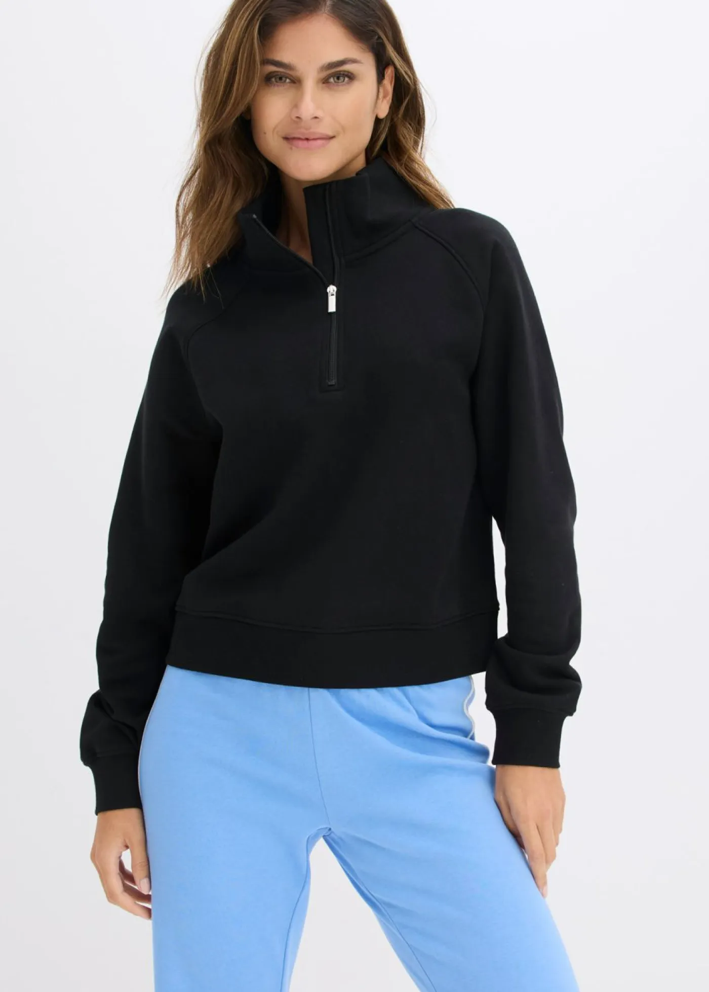 Sudadera de algodón orgánico puro Mujer Básicos|Ropa Cómoda