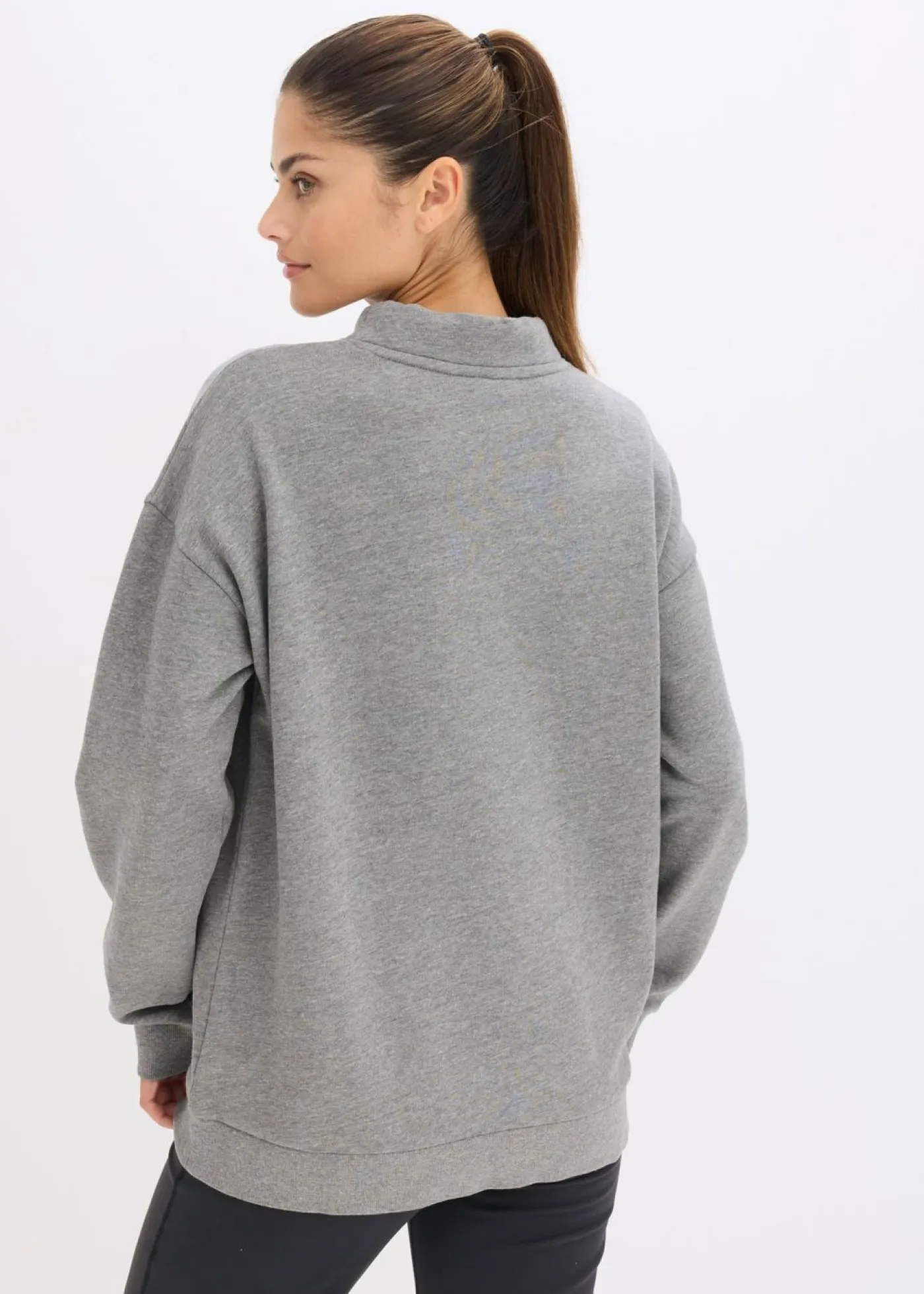 Sudadera de algodón orgánico puro Mujer Básicos|Ropa Cómoda