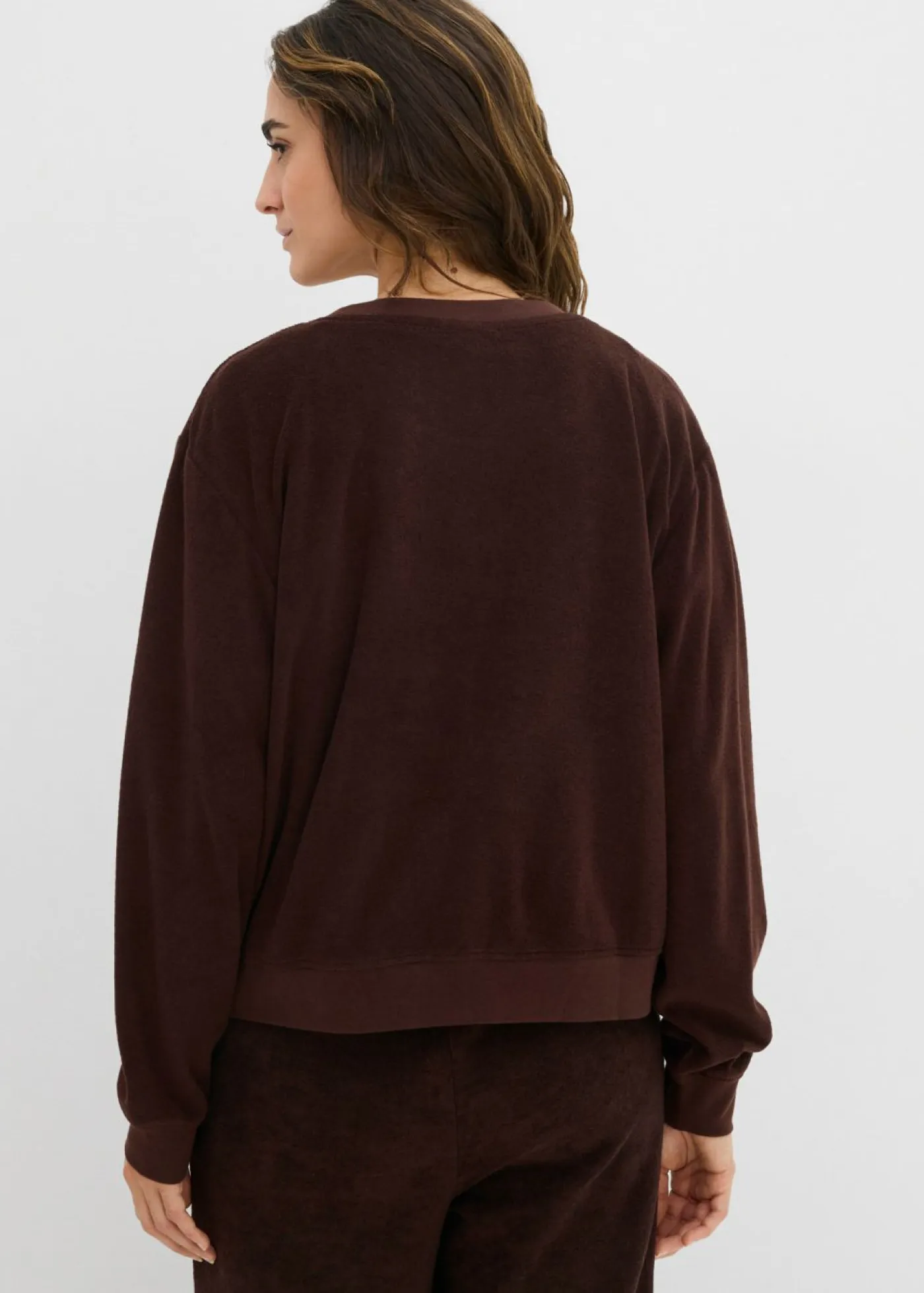 Clearance Sudadera de felpa suave Mujer Básicos