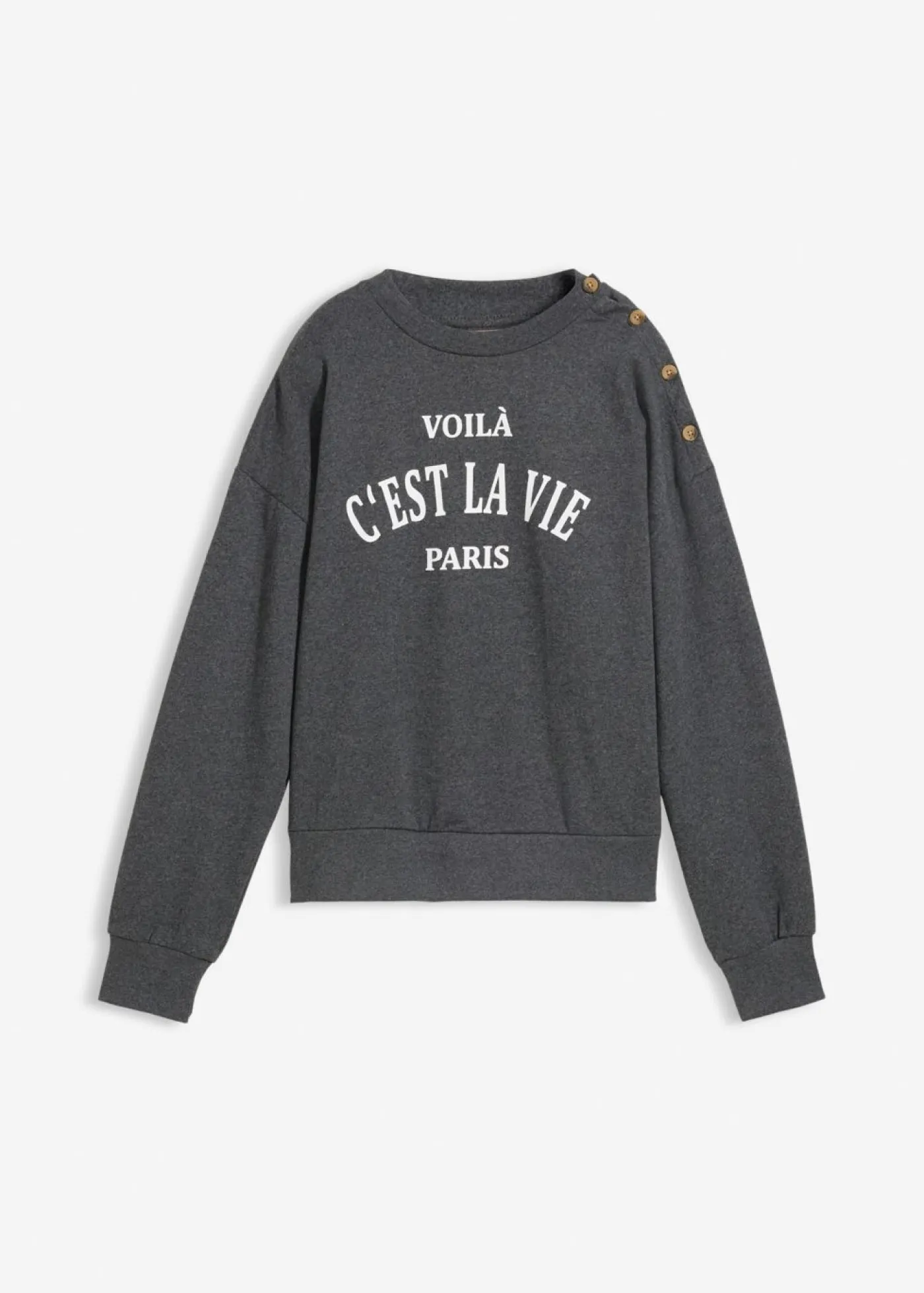 Sudadera de mezcla de algodón Mujer Ropa Cómoda|Novedades