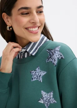 Clearance Sudadera de mezcla de algodón Mujer Ropa Cómoda