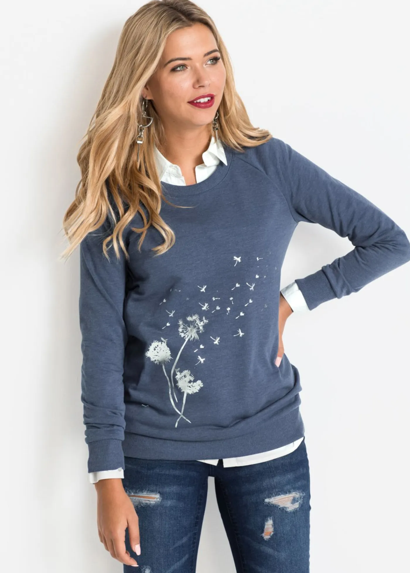 New Sudadera de mezcla de algodón Mujer Ropa Cómoda