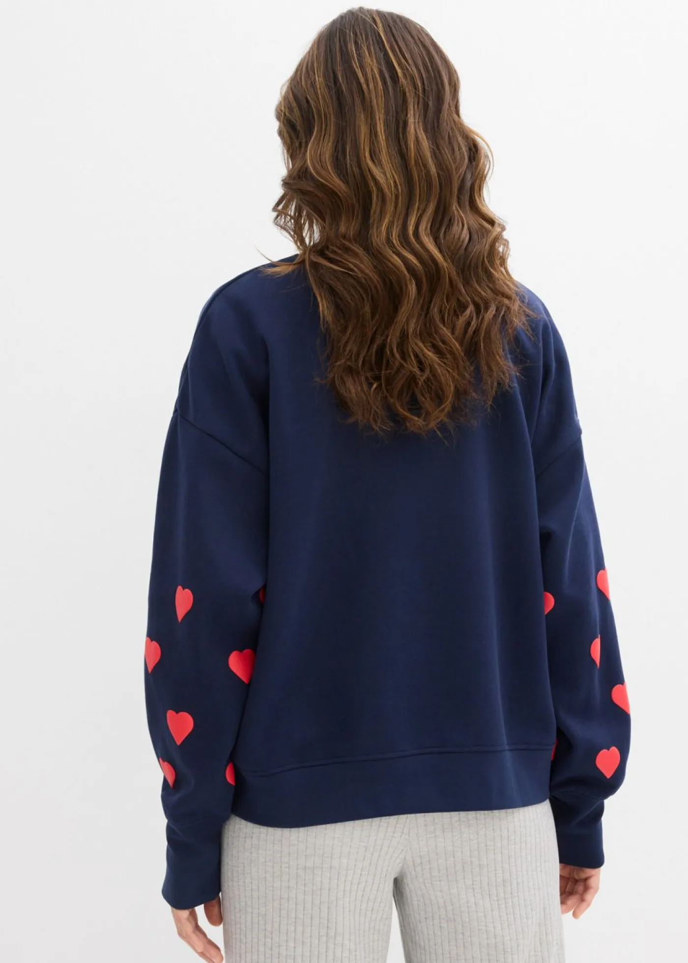 Online Sudadera de mezcla de algodón Mujer Ropa Cómoda