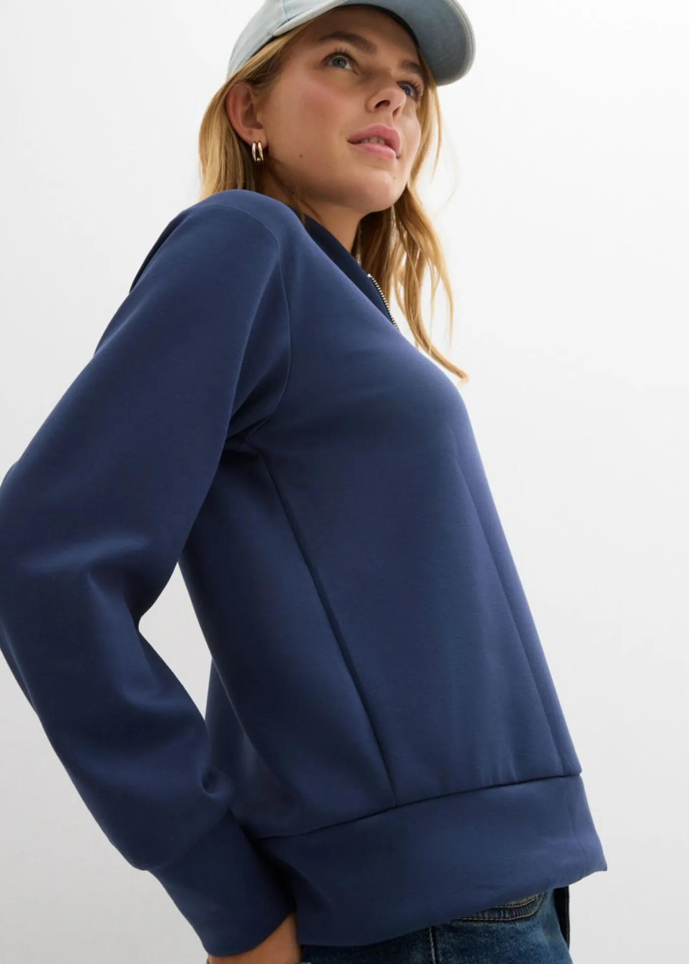 Hot Sudadera de neopreno de mezcla de viscosa suave Mujer Ropa Cómoda