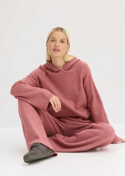 Sudadera de punto con capucha Mujer Jerséis|Ropa De Punto