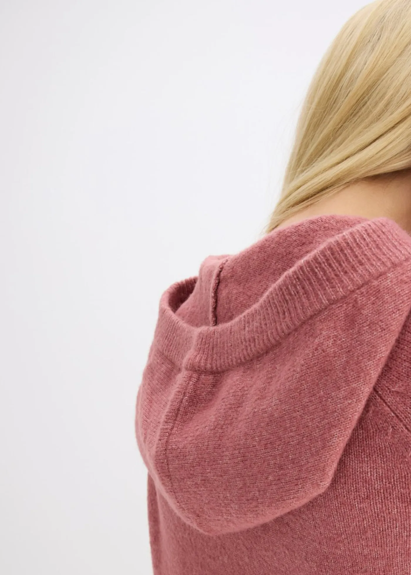 Sudadera de punto con capucha Mujer Jerséis|Ropa De Punto
