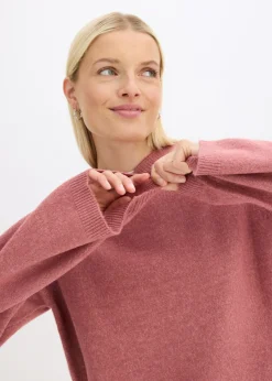 Sudadera de punto con capucha Mujer Jerséis|Ropa De Punto