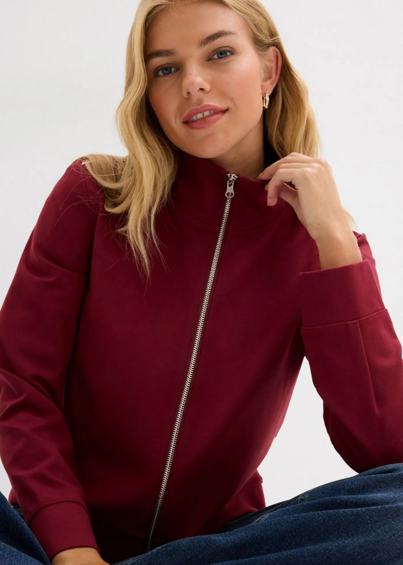 Outlet Sudadera de Punto di Roma cómoda Mujer Ropa Cómoda