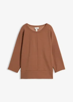 Discount Sudadera de tejido estructurado Mujer Ropa Cómoda|Novedades