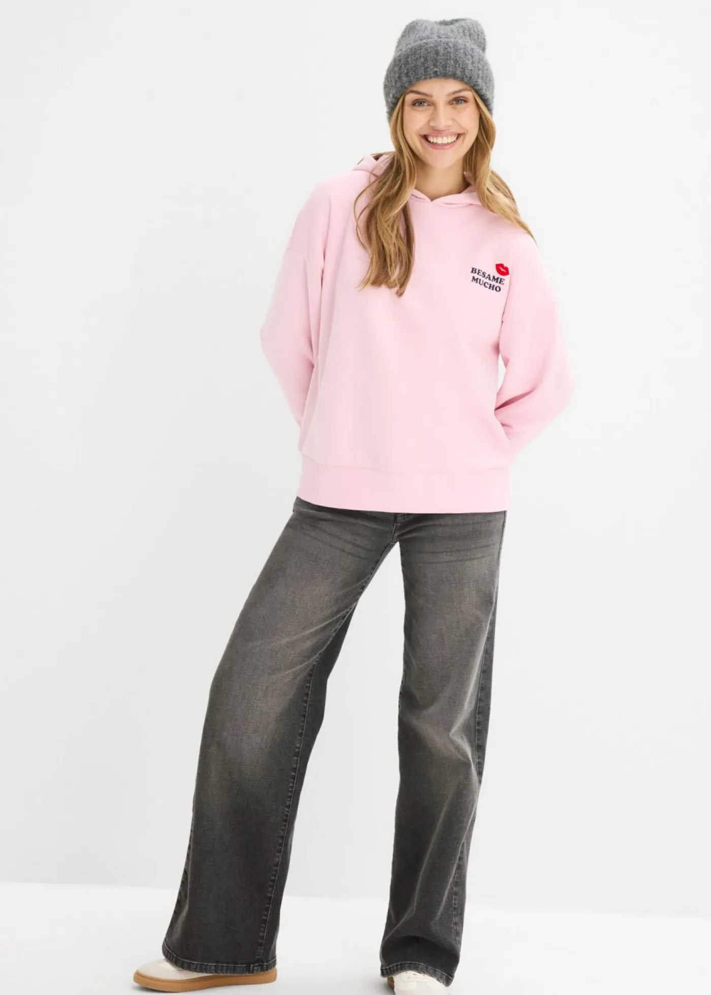 Sudadera holgada Mujer Básicos|Ropa Cómoda