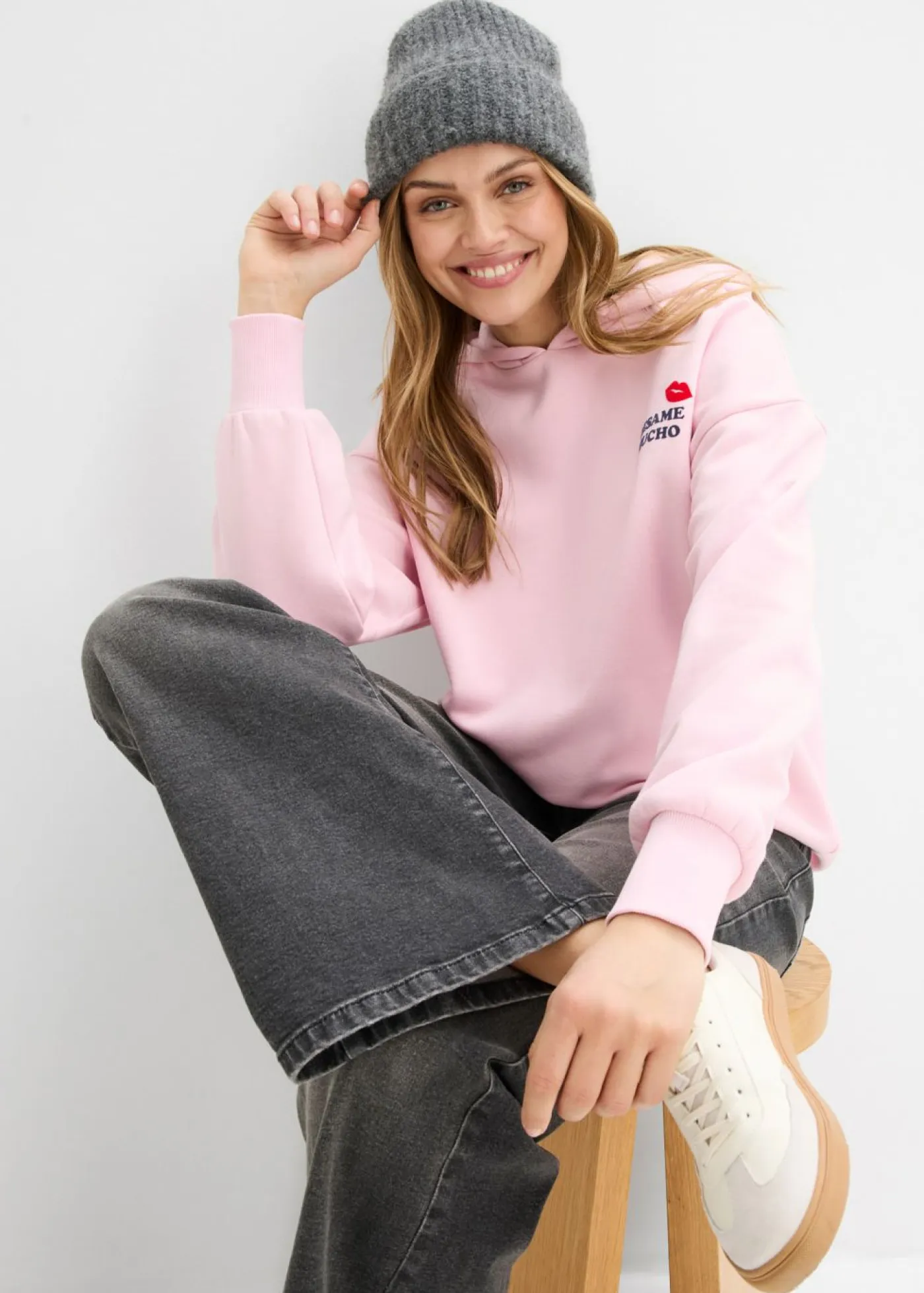 Sudadera holgada Mujer Básicos|Ropa Cómoda
