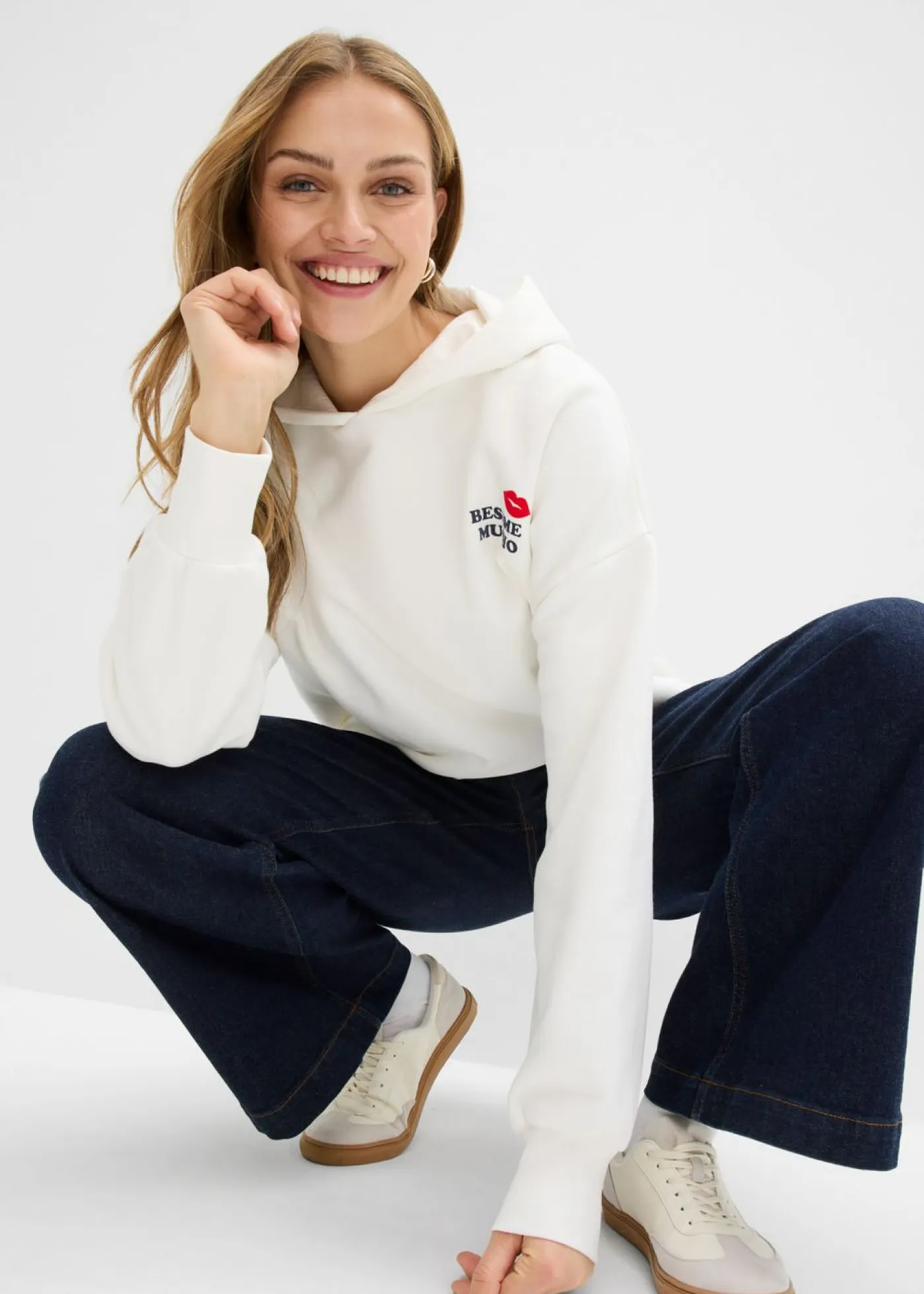 Outlet Sudadera holgada Mujer Básicos|Ropa Cómoda