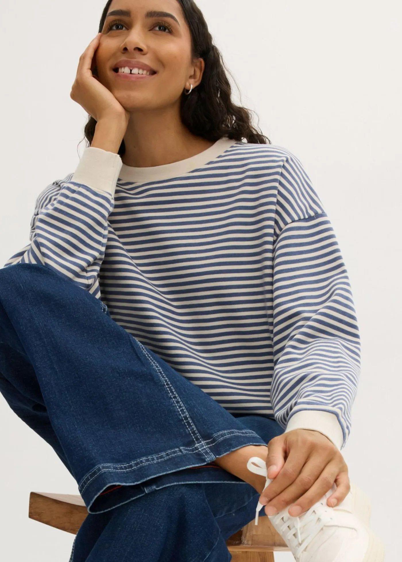 Outlet Sudadera holgada Mujer Básicos|Ropa Cómoda