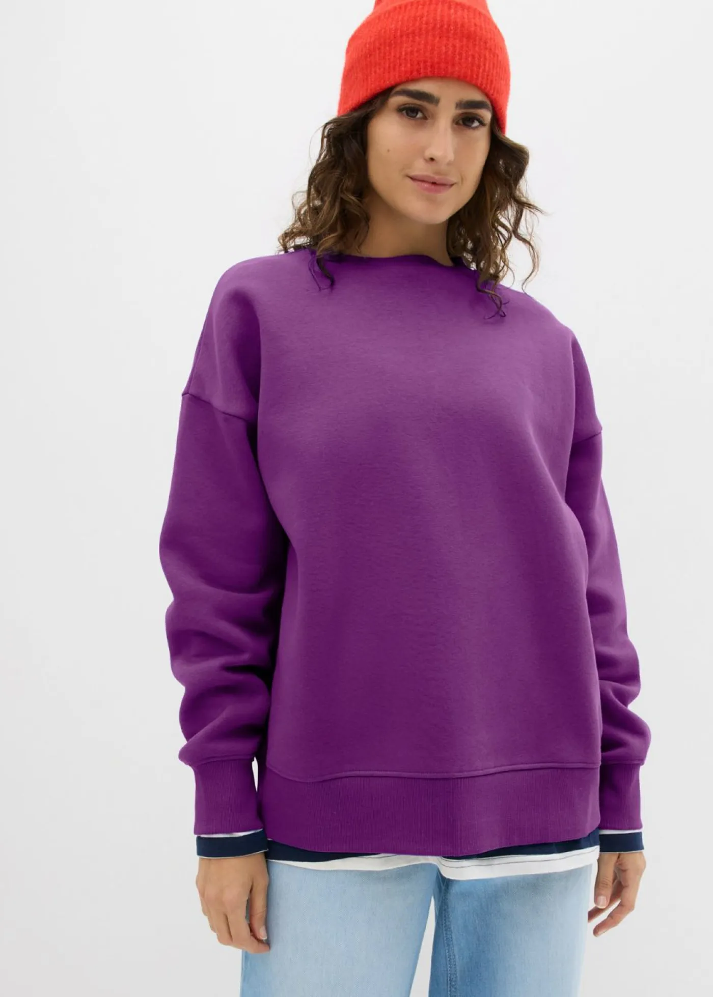 Discount Sudadera holgada Mujer Básicos|Ropa Cómoda