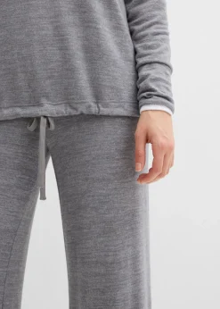 Clearance Sudadera holgada con aspecto de punto Mujer Ropa Cómoda