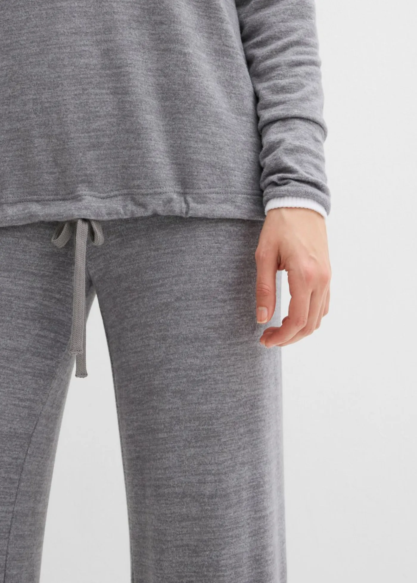 Clearance Sudadera holgada con aspecto de punto Mujer Ropa Cómoda