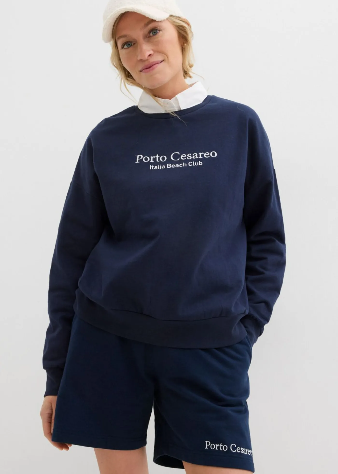 Online Sudadera holgada con bordado Mujer Ropa Cómoda