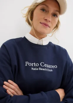 Online Sudadera holgada con bordado Mujer Ropa Cómoda