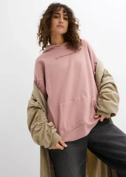 New Sudadera holgada de algodón orgánico puro Mujer Ropa Cómoda