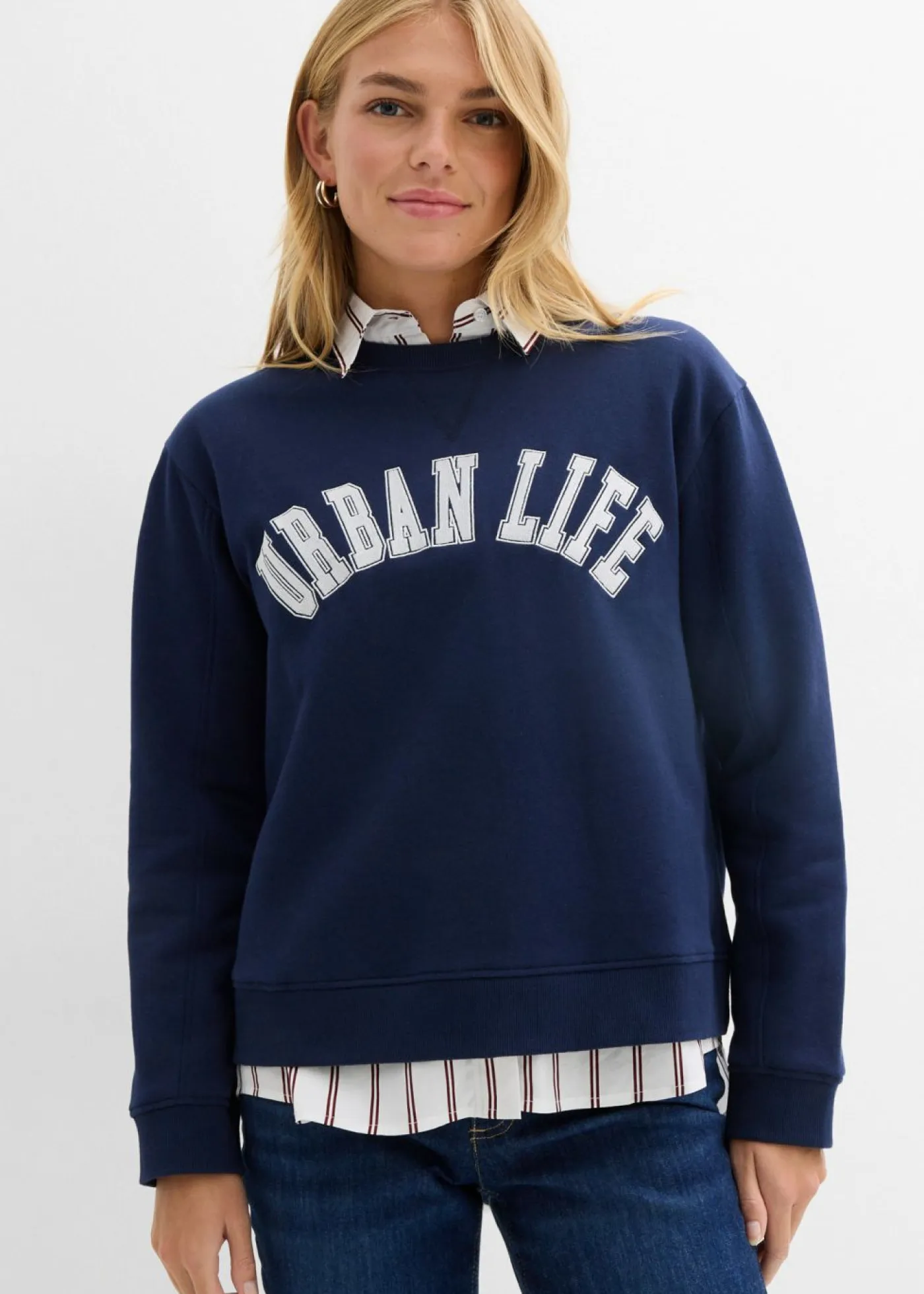 Best Sudadera holgada de algodón puro Mujer Ropa Cómoda