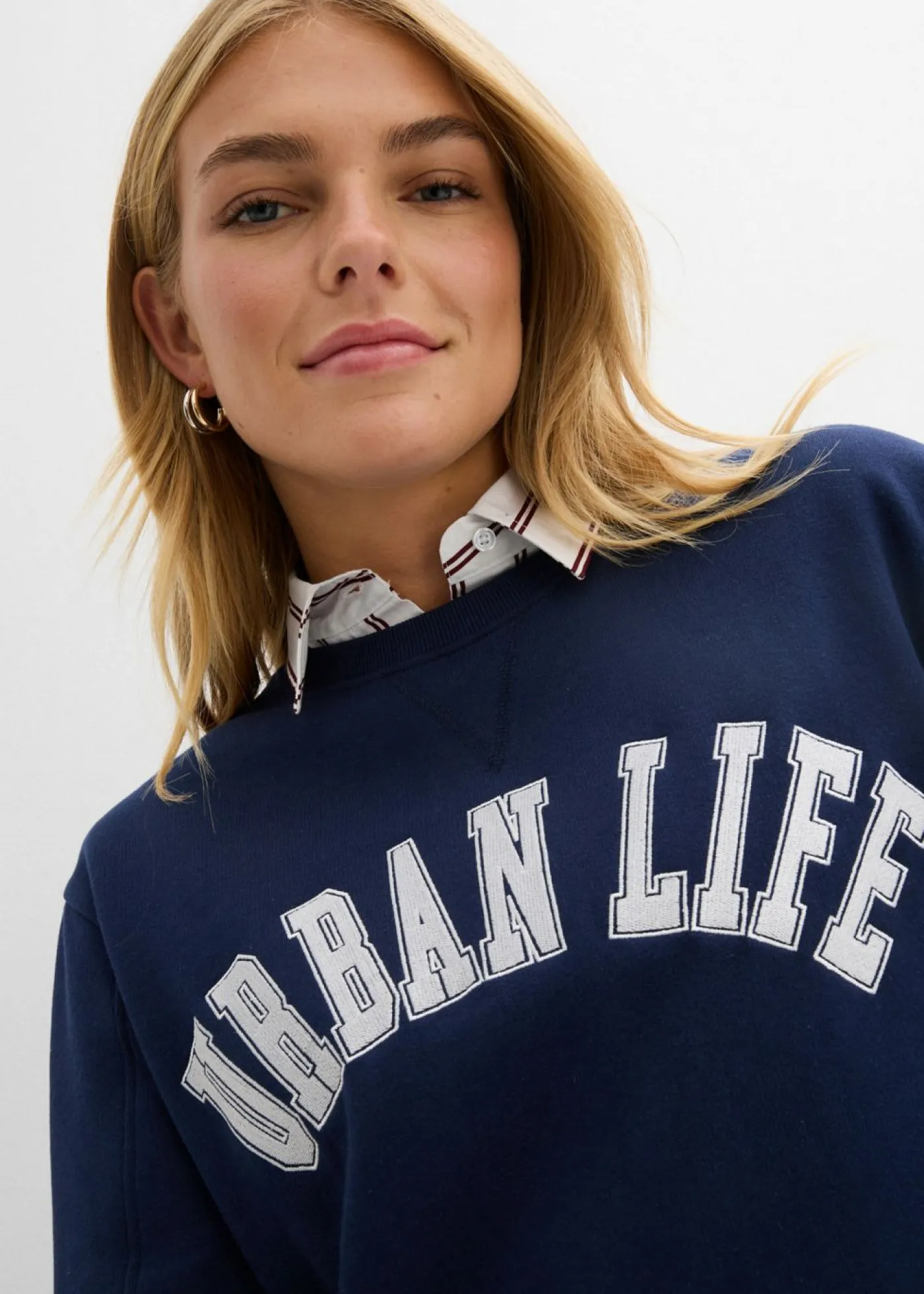 Best Sudadera holgada de algodón puro Mujer Ropa Cómoda