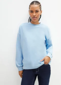 Online Sudadera holgada de algodón puro Mujer Básicos|Ropa Cómoda