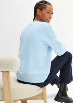 Online Sudadera holgada de algodón puro Mujer Básicos|Ropa Cómoda