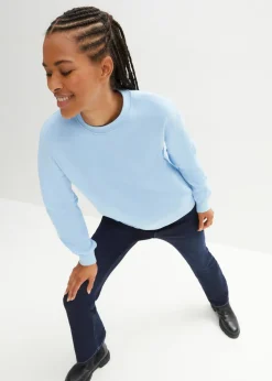 Online Sudadera holgada de algodón puro Mujer Básicos|Ropa Cómoda