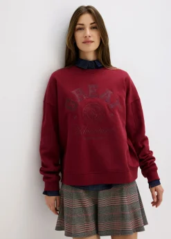 Best Sudadera holgada de algodón puro Mujer Ropa Cómoda