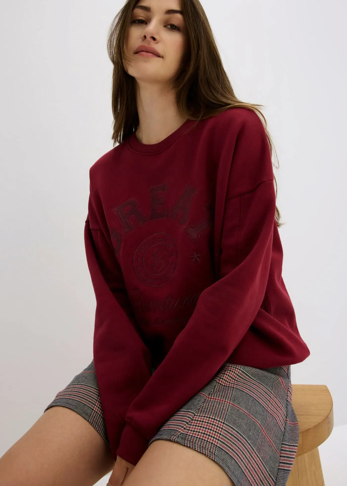 Best Sudadera holgada de algodón puro Mujer Ropa Cómoda