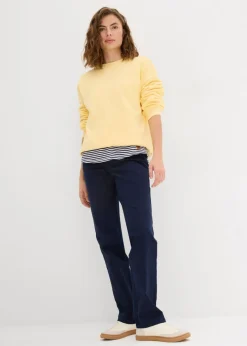 New Sudadera holgada de algodón puro Mujer Básicos|Ropa Cómoda