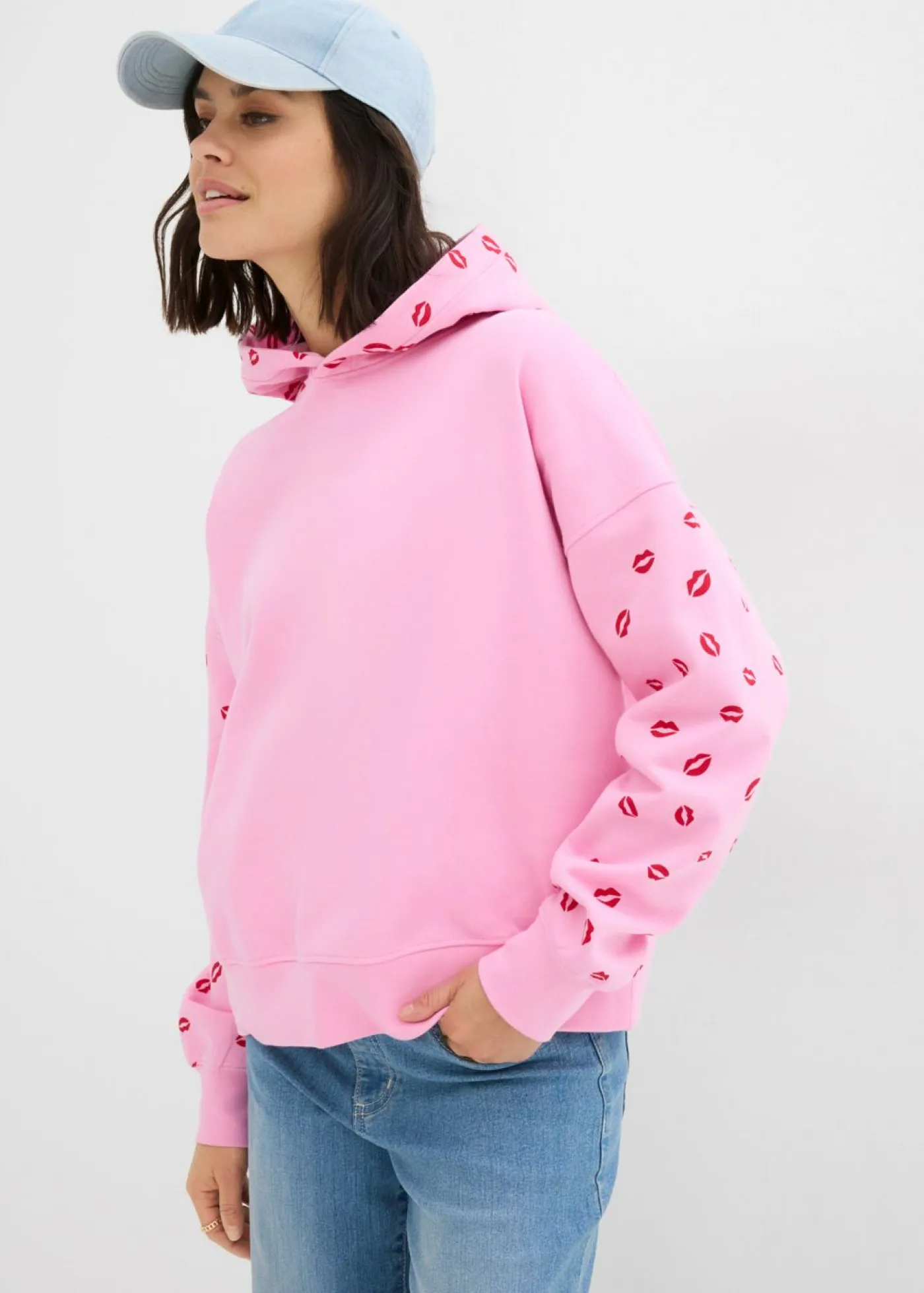 Online Sudadera holgada de algodón orgánico puro Mujer Ropa Cómoda