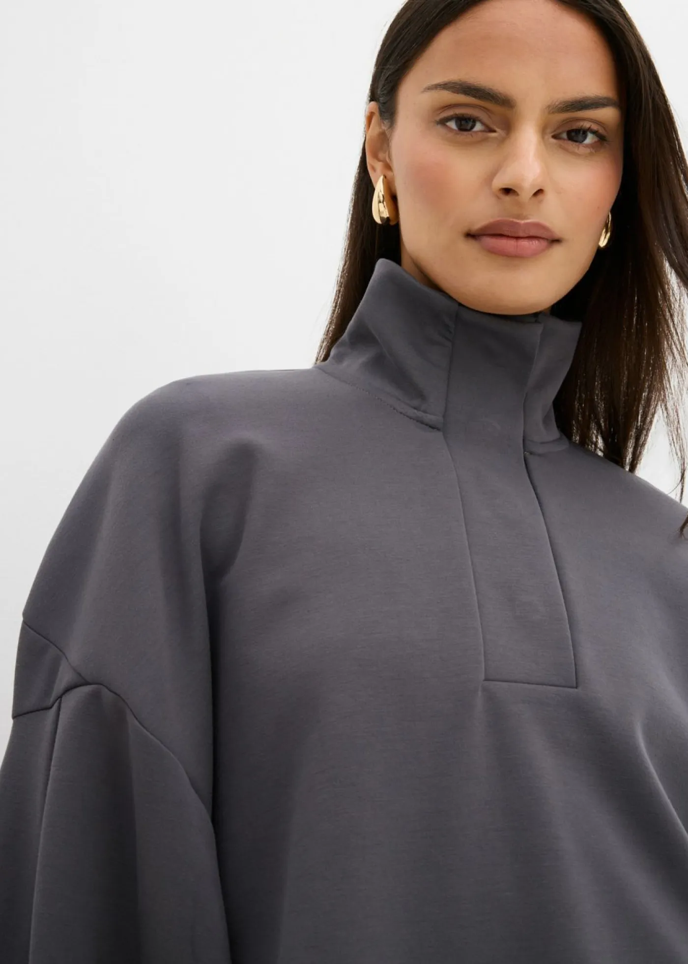 Sale Sudadera holgada de neopreno Mujer Esenciales|Ropa Cómoda