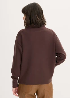 Outlet Sudadera holgada de neopreno suave Mujer Básicos|Ropa Cómoda