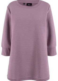 Outlet Sudadera larga con viscosa Mujer Ropa Cómoda