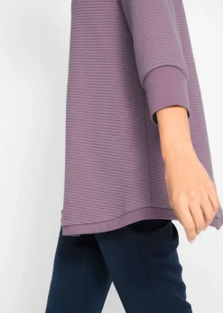 Outlet Sudadera larga con viscosa Mujer Ropa Cómoda