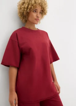Clearance Sudadera larga de algodón puro Mujer Ropa Cómoda