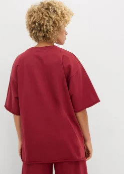 Clearance Sudadera larga de algodón puro Mujer Ropa Cómoda