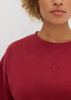 Clearance Sudadera larga de algodón puro Mujer Ropa Cómoda