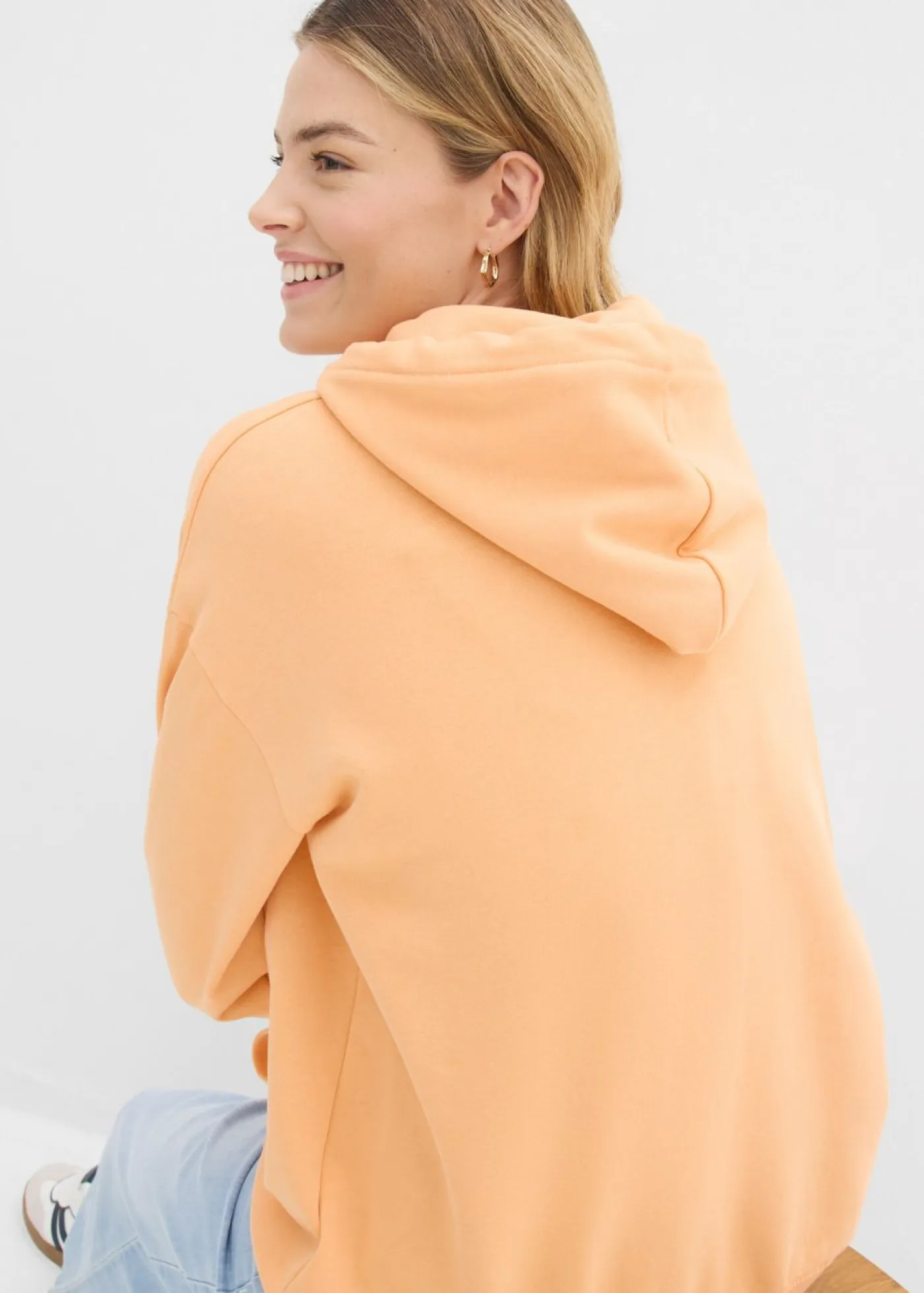 Sudadera oversize con capucha Mujer Básicos|Ropa Cómoda