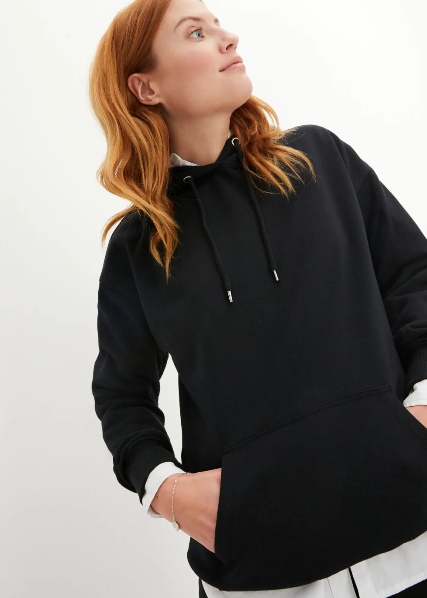 Clearance Sudadera oversize con capucha Mujer Básicos|Ropa Cómoda