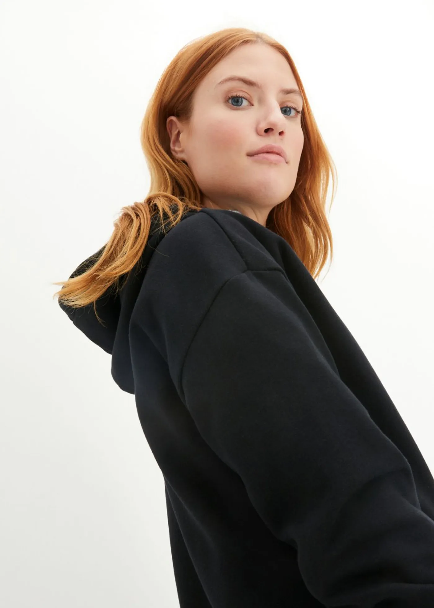 Clearance Sudadera oversize con capucha Mujer Básicos|Ropa Cómoda
